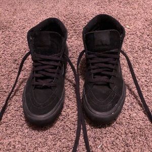 Black Hightop Vans